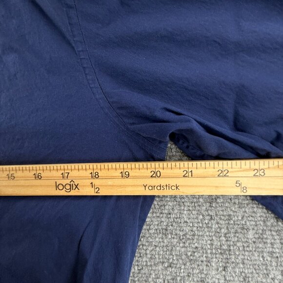 Stenstroms Cotton Slimline Romania 15.75 Blue Mens Shirt Button Up Solid Spread - Picture 6 of 15